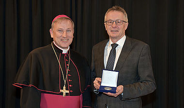 Silberne Medaille für Georg Kallage